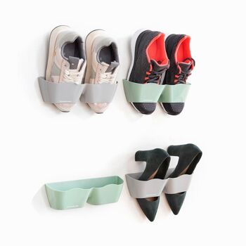 InnovaGoods Shohold Porte-Chaussures Adhésifs Pack de 4 unités 5