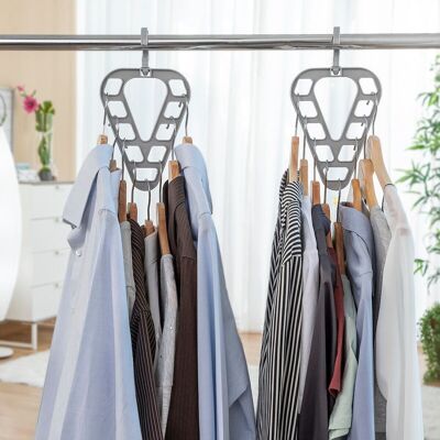 Orzer InnovaGoods Hanger Organizer Set 2 Units