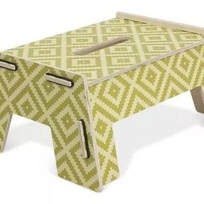 Footstool Hopper yellow