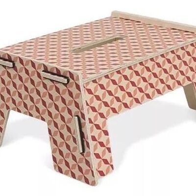 Footstool Hopper pink