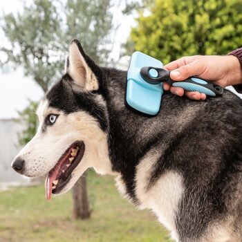 Groombot InnovaGoods Brosse de Nettoyage pour Animaux avec Pointes Rétractables 5