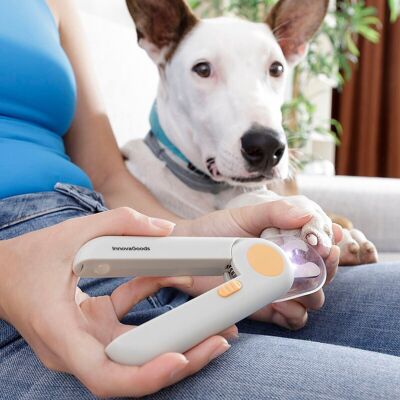 InnovaGoods Clipet Pet Nail Clippers with LED