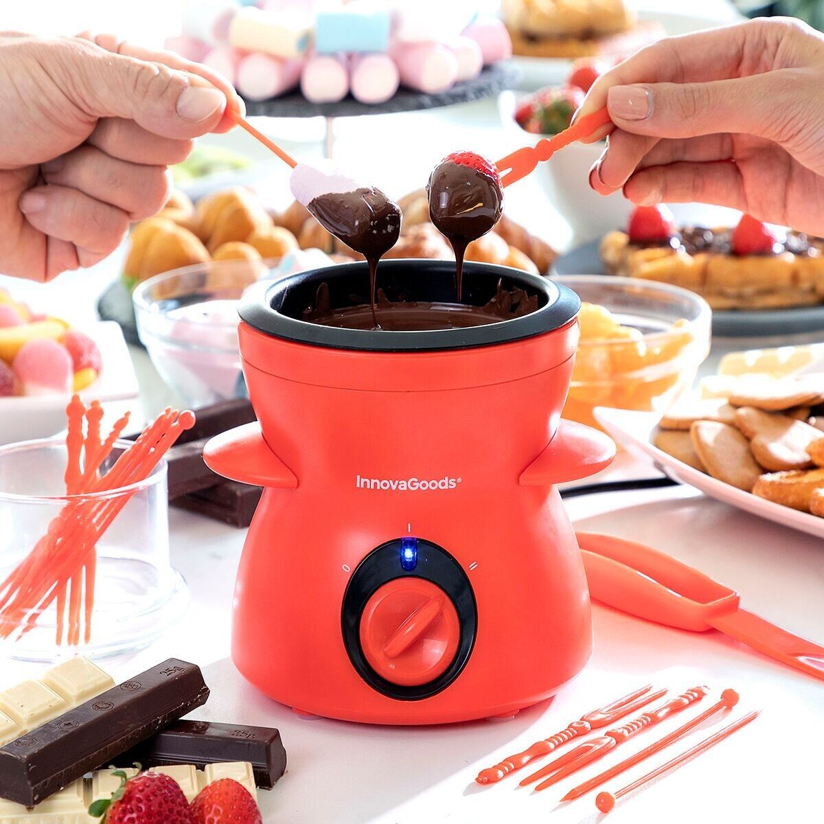 Fonduta di Cioccolato Fonlat con Accessori InnovaGoods