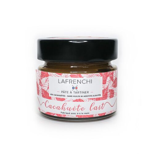 Pâte à tartiner Cacahuète Lait - 100 g (pour coffret cadeau / box)