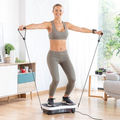 InnovaGoods Vybeform Vibrating Training Platform with Accessories and Exercise Guide