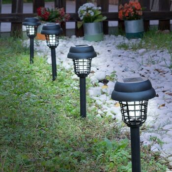 Lampe Solaire Anti-Moustique pour Jardin Garlam InnovaGoods 1
