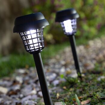 Lampe Solaire Anti-Moustique pour Jardin Garlam InnovaGoods 3