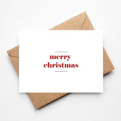 Christmas card | Merry Christmas