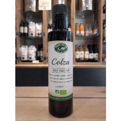 Huile vierge de Colza bio 0,25 l.