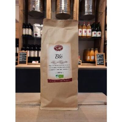 Farine de blé bio 1 Kg.