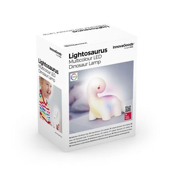 Lampe Dinosaure LED Multicolore Lightosaurus InnovaGoods 5