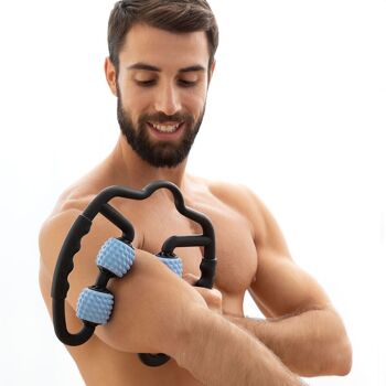 Auto-masseur Musculaire Rolax InnovaGoods avec Rouleaux 2