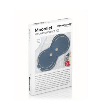 Patchs de Remplacement pour Masseur Menstruel Relaxant Moonlief InnovaGoods (Pack de 2) 7