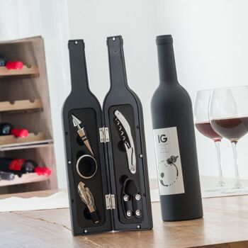 Kit de vin 5 pièces avec ouvre-bouteille | Tire-bouchon à vin - InnovaGoods 7