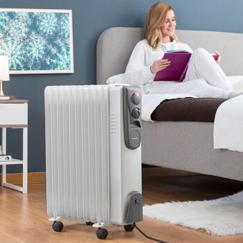 Radiateur à huile Oileven InnovaGoods 2500 W (11 corps) 8