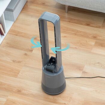 Ventilateur Sans Lame avec Filtre Purifiant et Télécommande Bloho InnovaGoods 3