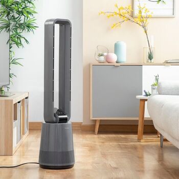 Ventilateur Sans Lame avec Filtre Purifiant et Télécommande Bloho InnovaGoods 5