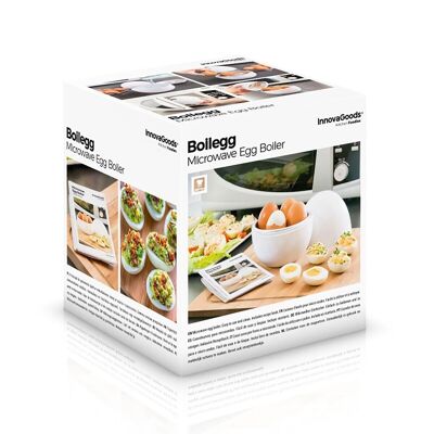 Egg Boilers for Microwaves with Boilegg InnovaGoods Recipe Book