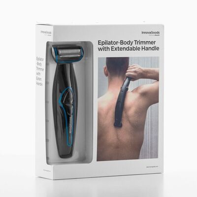 InnovaGoods Men's Body Shaver with Extendable Handle