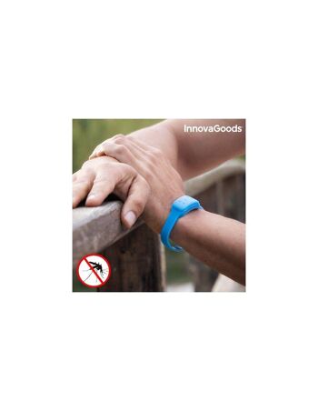 Bracelets anti-moustiques | Bracelet anti-moustique à la citronnelle - InnovaGoods 2