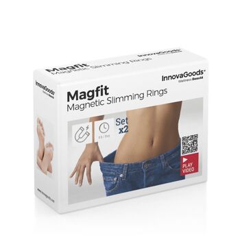 Anneaux Minceur Magnétiques Magfit InnovaGoods Pack de 2 unités 1