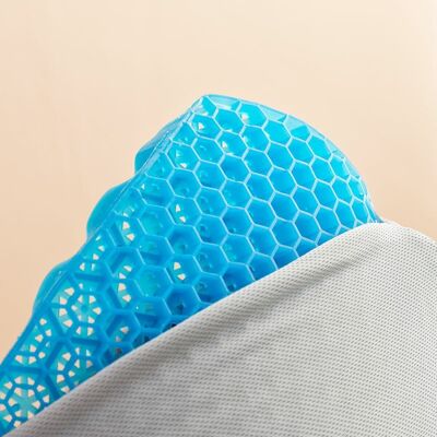 Glushion InnovaGoods Gel Lumbar Cushion with Removable Cover