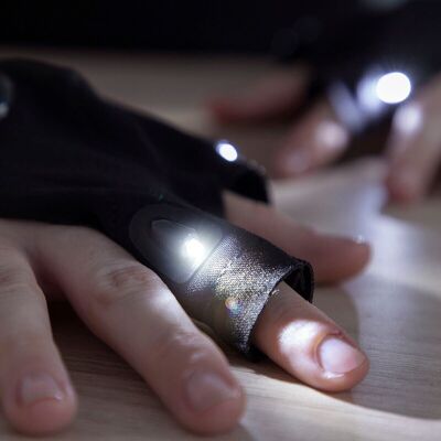 InnovaGoods Gleds LED-Lichthandschuhe 2 Einheiten