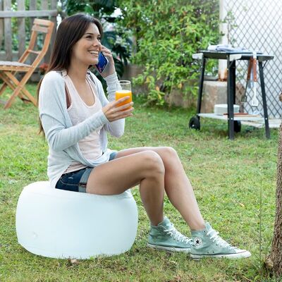 Inflatable Seat with Multicolor LED and Remote Control Pulight InnovaGoods