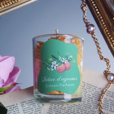 Gourmet candle - Citrus delight