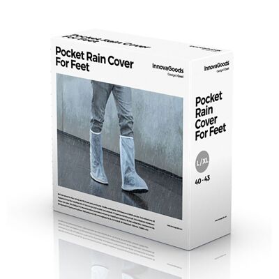 InnovaGoods Shoe Pocket Raincoat 2 Units