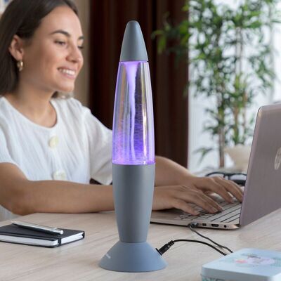 Lampe à lave LED Tornado Twamp InnovaGoods