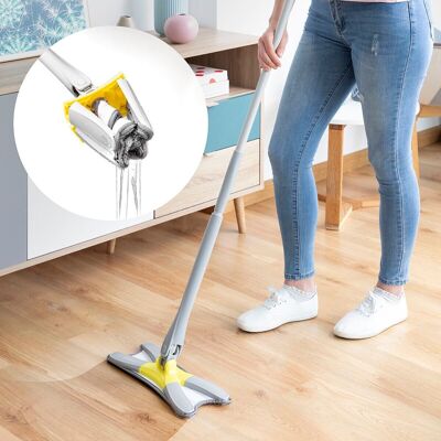 InnovaGoods Twop Type X Self-draining Microfiber Mop