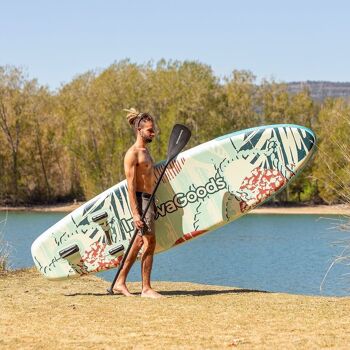 Planche de Paddle Surf Gonflable avec Accessoires Milos InnovaGoods 10' 305 cm 8