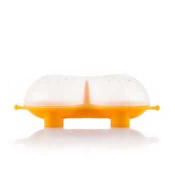 Cuiseur à œufs double en silicone Oovi InnovaGoods 7