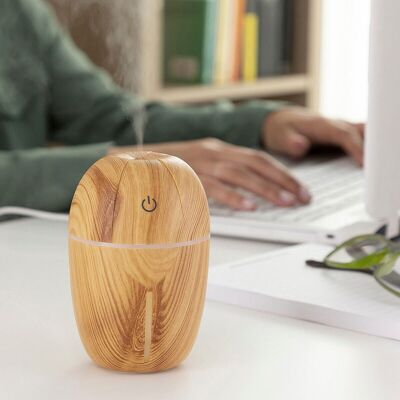 InnovaGoods Mini Honey Pine Aroma Diffuser Humidifier
