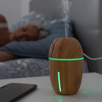 Mini Humidificateur Diffuseur d'Arôme de Pin Miel InnovaGoods 5