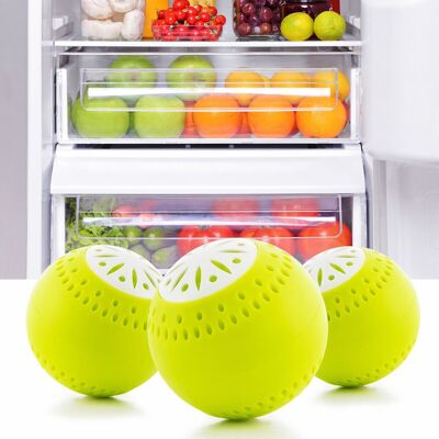 InnovaGoods Ecoballs pour Réfrigérateur 3 Unités