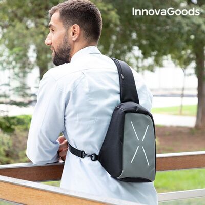InnovaGoods Crossed Anti-theft Backpack