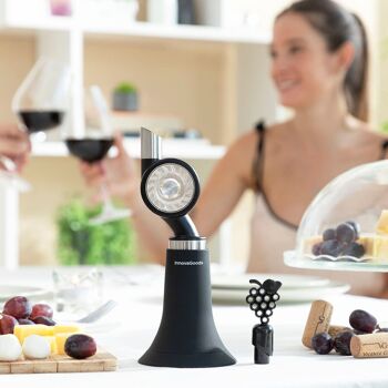 Aérateur de vin avec broyeur et support Wimil InnovaGoods 2