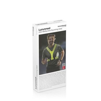 Harnais de sport Lurunned InnovaGoods avec lumières LED 1