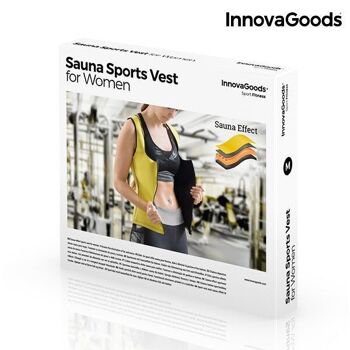 Gilet de sport avec effet sauna pour femme InnovaGoods 5