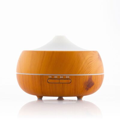 Essential Oil Humidifier with LED | Essential Oil Diffuser | Wooden-Effect baby humidifier - InnovaGoods