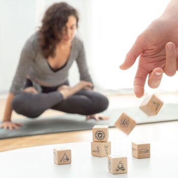Anandice InnovaGoods Yoga Dés Set 7 Unités 2