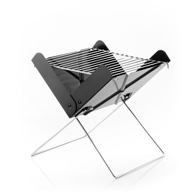 Mini-Kohlenstoffgrill | Tragbarer Holzkohlegrill Foldecue - InnovaGoods