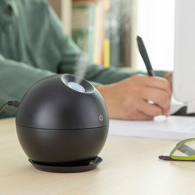 InnovaGoods Mini Black Aroma Diffuser Humidifier