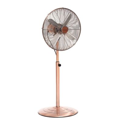 55w Copper Retro Standing Fan | Standing Fan 40 cm - InnovaGoods