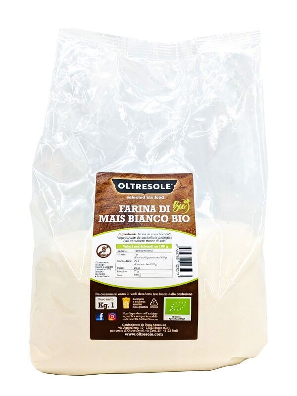 ORGANIC WHITE CORN FLOUR 1 Kg