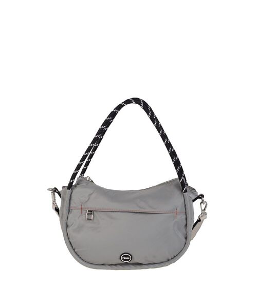 BANDOLERA NYLON DOBLE ASA GRIS