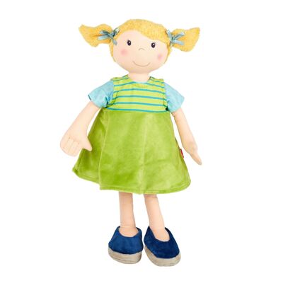 Quendy doll, turquoise-green