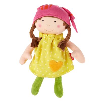 Puppe Brenda Bilipup, gelb
